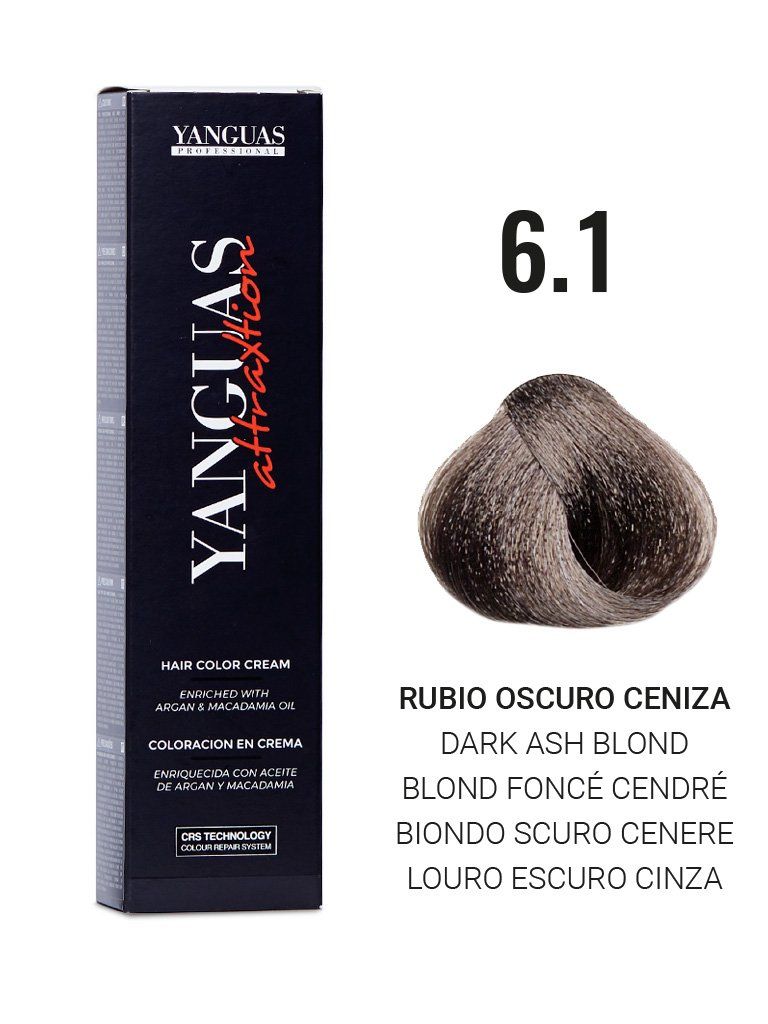 Rubio Oscuro Ceniza 6.1