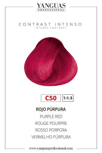 Colores Intensos Rojo Púrpura C50