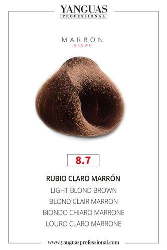 Rubio Claro Marrón 8.7