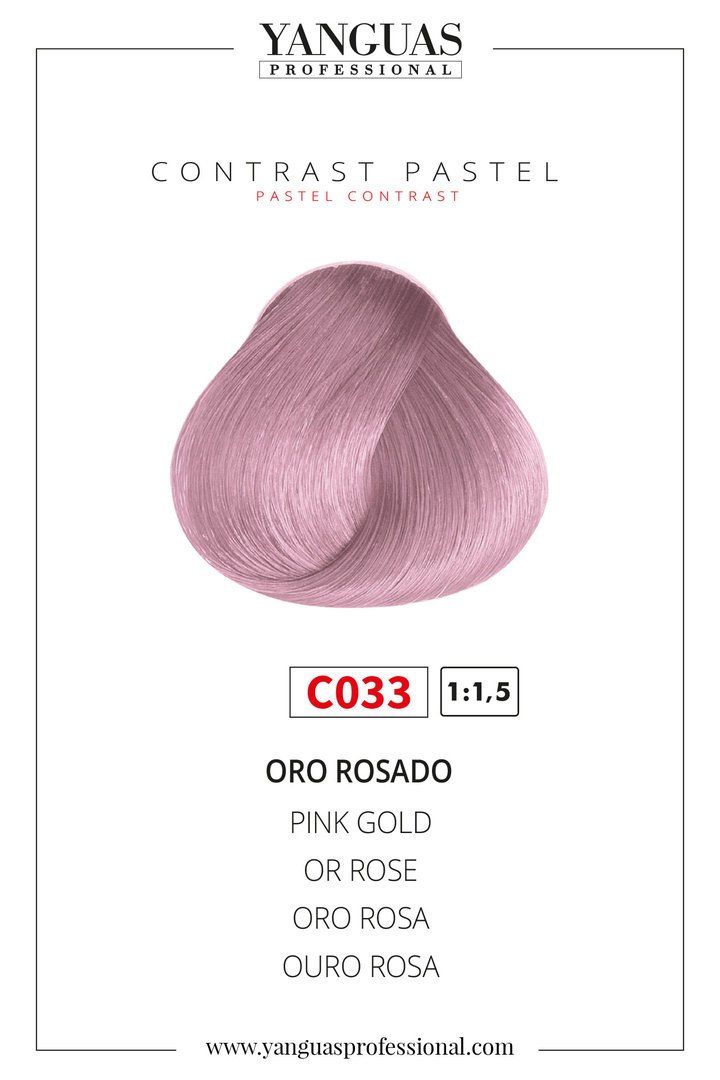 Colores Intensos Oro Rosado C033