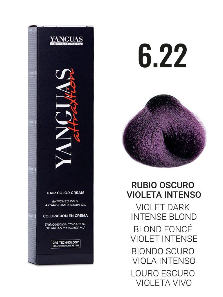 Rubio Oscuro Violeta Intenso 6.22