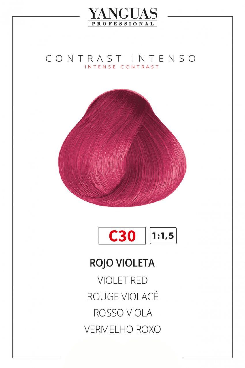 Colores Intensos Rojo Violeta C30