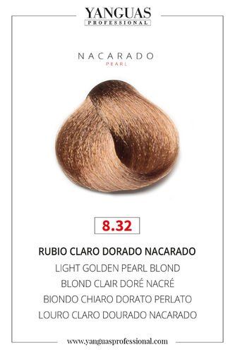 Rubio Claro Dorado Nacarado 8.32