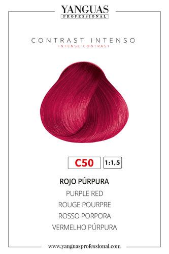 Colores Intensos Rojo Púrpura C50