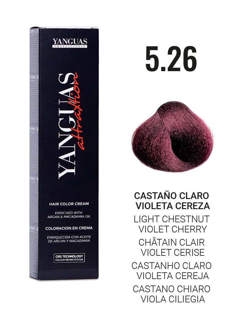 Castaño Claro Violeta Cereza 5