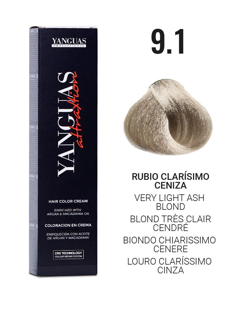 Rubio Clarísimo Ceniza 9
