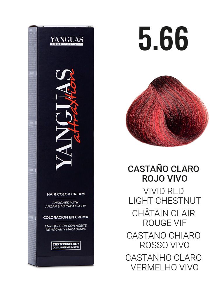 castaño claro rojo
