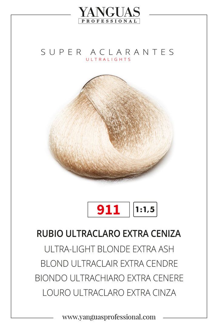 Rubio Ultraclaro Extra Ceniza 911